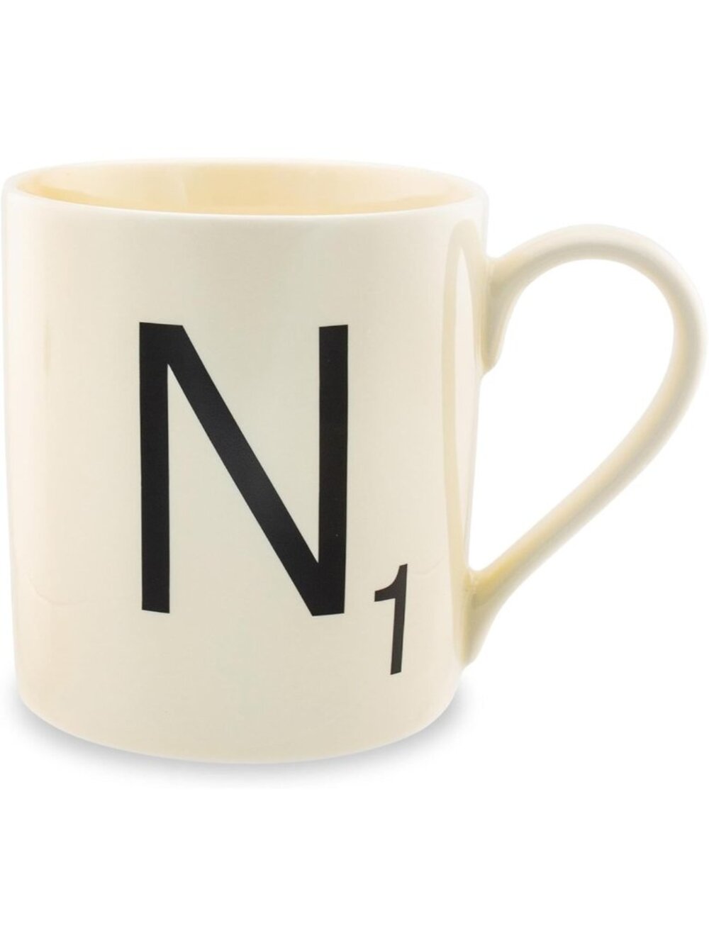 Scrabble Alphabet Coffee Mug - Fun Hot Beverage Cup for Game Lovers